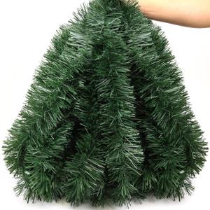 50FT Christmas Garland, Artificial Green Pine Garland for Christmas Decorations, Xmas Garland for Stairs Mantel Fireplace Christmas Tree Indoor Outdoor Home Holiday Party Decor