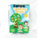 Zainpe 24Pcs Christian Bible Stories Coloring Books for Kids, Easter DIY Art Drawing Book with Jesus Noah's Ark Crosses Pattern Color Booklet for Church Sunday School Classroom Rewards Party Favors