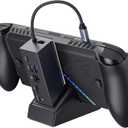 JSAUX Docking Station for ROG Xbox Ally X (2025)/ROG Ally X/ROG Ally/Steam Deck/Legion Go/Legion Go S, 6-in-1 Dock with HDMI 4K@120Hz, Gigabit Ethernet, USB A & USB C 3.2 Gen 1, 100W Charging - HB0609