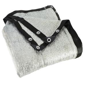 85% Aluminet Shade Cloth with Grommets 13 x 20FT Reflective Sun Shade Tarp