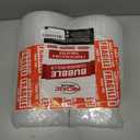 Bubble Cushioning Wrap Rolls, 3/16" x 12" x 72' ft Total [2 Rolls of 36 Feet] Perforated Every 12", 20 Fragile Stickers for Packaging, Shipping, Mailing