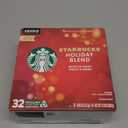 Starbucks K-Cup Coffee Pods, Medium Roast Coffee for Keurig Brewers, Holiday Blend, 100% Arabica, Limited Holiday Edition, 1 Box (32 Pods) (32 Count (Pack of 1))