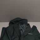 Wangyue Men's 2 Piece Suit Slim Fit Suits for Men Two Button Blazer Formal Business Jacket Suit for Wedding Prom Dinner, Color Dark Green, Size Large