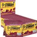 Honey Stinger Organic Pomegranate Passionfruit Energy Chew, Gluten Free & Caffeine Free, for Exercise, Running and Performance, Sports Nutrition for Home & Gym, Pre and Mid Workout, 12 Pack