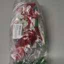 Lanyarco Snowman Dog Christmas Pajamas Xmas Cotton Pet Jumpshit Christmas Onesie PJS for Large Dogs, Back 23" XLarge Red (XLarge(47-70lbs) Back23" Chest27.5")