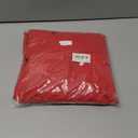 Matte Preschool and Kindergarten Graduation Cap Gown Set with Year Charm Tassel (Red)