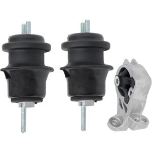 3PCS Front Engine Motor Mount Set Repalcement for Subaru Legacy Outback 2.5L 2010-2012 41022-AJ21B 41022-AJ000 A6728 4572 A6729