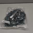 Novelty Lights 50ft 100 LED Warm White Christmas Lights Outdoor/Indoor, 6" Spacing, Green Wire String Lights for Festive Xmas Lighting, IP55, UL Listed, Dimmable, Connectable