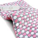 XL Full Weighted Heating Pad for Back Pain, Cramps, Relief - - 2.3lb Large Electric Heat Pad for Neck and Shoulders - Hot Heated Pad with Auto Shut Off, Stay on- (XL 12"x24" Pink) - PYQ0F