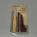 BeaverCraft Wood Carving Sloyd Knife C4s 3" - Whittling Knife with Leather Sheath for Carvers - Chip Wood Carving Tools for Beginner and Profi