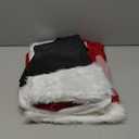 EraSpooky Men Christmas Santa Costume Adult Flannel Classic Suit 7pcs (One Size)