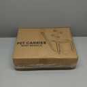 Pet Carrier with Wheels for Cat and Small Dogs: Expandable Airline Approved Rolling Cat Carrier - Cat Carrier Soft for Pets Under 25lbs Travel Plane Trip (Blue)