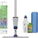 Bona Spray Mop Air - Includes Multi-Surface Floor Cleaner Concentrate and Microfiber Pad - Lemon Mint Scent - Lightweight & Compact Mop