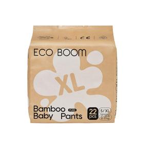 ECO BOOM Training Pants for Toddler Potty, Hypoallergenic for Sensitive Skin, Size 5 Suitable for 27 to 38lb (XL - 22 Count)