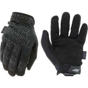 Mechanix Wear Original Tactical Glove - High Performance Anti-Slip Grip Safety Gloves - Impact Resistant & Touchscreen Capable - Medium - Covert Black