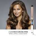 Hoson 1.25 Inch Curling Iron 1 1/ 4“ Dual Voltage Ceramic Extra Long Barrel