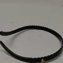 KOVOLITU Black Headband Designed for Eyewear,Flex No Pressure Comfortable Hair Band Fashion Acetate Headbands for Womens Sisters Girls Gifts