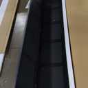 SZQINJI 3 Panel Photo Room Divider Screen, Solid Wood Divider for Room Separation for 8x10 Picture Frame Without Mat for 5x7 Photo with Mat, Black