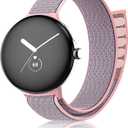 kytuwy Pixel Watch Band-Shiny Stretchy Nylon Watch Bands Compatible for Google Pixel Watch, Adjustable Braided Sport for Google Pixel Watch Bands Women Men, Replacement Soft for Google Watch Band