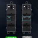 Master Power Window Switch Fits for Nissan Frontier Crew Cab (2007-2019), Nissan Xterra (2007-2015), Left Driver Side Control Door and Windows, Replaces 25401-ZP70A, 25401ZP70A