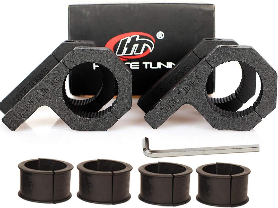 Bar Clamps 1.375 Inch -4Pack,Tube Clamps Bracket 1 3/8" for Light Bar Mount