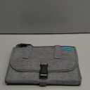 Kopi Baby Portable Diaper Changing Pad - Baby Diaper Changer Travel Bag with Wipes Pocket, Smart Design Portable Changing Mat, Infant Travel Station Kit, Gift for Newborn Girl & Boy - Grey, Classic