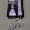 Ufree Bikini Trimmer Electric Razors for Women, Rechargeable Pubic Body Hair Trimmer Electric Shaver for Legs Body Hair, Bikini Shaver IPX7 Waterproof, Gifts for Women, Purple