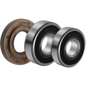 Front Load Washer Tub Ball Bearings Washing Machine Bearing Kit Compatible for LG & Kenmore Etc Replacement Part 4036ER2004A 4036ER4001B 4280FR4048E 4280FR4048L-Brown