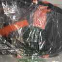 Black Orange anime bag