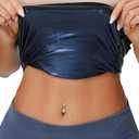 Dulchany Sauna Suit Waist Trimmer for Women Waist Trainer Sweat Band for Stomach Belly Thermo Slimming Belt Workout XXXL