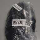 WAYMAKER 2026 Women's Sexy V Neck Faux Wrap Ruffle Sleeve Ruched Bodycon Slit Cocktail Party Wedding Guest Dress (Medium, Black)