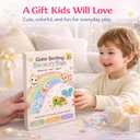 10 x Sean's Choice Color Sorting Toys for Toddlers, Roadtrip Travel Essenstial Fine Motor Autism Fidget Preschool Classroom Activities for Kids Easter Basket Stuffer (Cat)