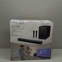 Karaoke Soundbar with Subwoofer for TV: Sound Bar with 2 Wireless Microphones - Home Theater Surround Sound System - Bluetooth Speaker with Remote Supports HDMI ARC/Optical/AUX/USB for TV/PC