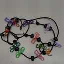 ClotheslineRetractable Portable Clothesline for TravelClothing line with 12 Clothes Clipsfor Indoor and Outdoor Laundry Drying lineOutdoor Camping Accessories (Colors)