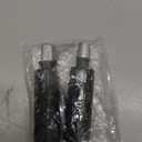 PATIKIL Sloped Ceiling Light Adapter, 2 Pack 90/350 Degree M10 Thread Chandeliers Ceiling Pendant Lighting Adapter for Angle or Irregular Ceiling, Black