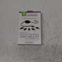 Emerge Tech ReTrak ETPRU6M Universal USB Extension Retractable Cord, Black, 6 feet