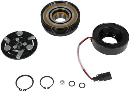 ECCPP A/C Compressor Clutch 2000-2006 Fit for Audi TT 1.8L Fast Cooling 1999-2005 Fit for Volkswagen for Golf Jetta 1.9L 2.0L AC Clutch