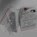 Mixoo Low Profile Bladeless Ceiling Fan with Light & Remote, Flush Mount Dimmable Ceiling Fan Lighting Kit, 6-Speed Quiet Reversible Motor for Bedroom Kids Room Kitchen Modern White(20In)