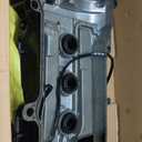 MITZONE Aluminum Valve Cover with Gasket Compatible with Honda Accord Civic CR-V 1.5L Turbo Petrol 2016-2024 (Black)