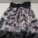 Women's Beach Dress Summer Maxi Sundress Strapless Hawaiian Cover Ups Asymmetrical Wrap Dresses,B Maxi Tropical Leaf M/L