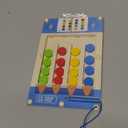 Montessori Wooden Sensory Autism Toys: 4 5 6 Year Old Girl Boy Birthday Gifts | Toys for 4-5-6-7 Year Old Boys Girls, Magnetic Puzzles for Kids Ages 4-7, Preschool Educational Learning Autistic Toy (Ice Cream)