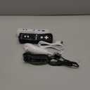 2 Pack Wii Controllers with Motion Plus, Includes Black and White Wii Remotes and Wii Nunchucks