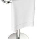 YUMORE Hand Towel Holder Stand Countertop Towel Rack Free Standing Towel Bar Hanger for Bathroom Kitchen