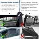 Mixsuper Window Shades for Mazda CX-5 2017-2025 CX5 Accessories Sun Shade Side Window Shades Covers Set Magnet Mesh Sunshades UV Rays Privacy Protection 6PCS