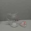 Amazing Abby - Bubbly Whirly - Plastic Pitcher (64 oz, 2 Quart), Clear Water Pitcher with Lid, Fridge Jug, BPA-Free, Shatter-Proof, Great for Iced Tea, Sangria, Lemonade, Juice, Milk, and More