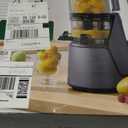 EanOruus Juicer Machines, 3-in-1 Cold Press Juicer with 6.5" Extra Large Chute, 100oz Large Capacity, AC Motor, Makes Juice, Nut Milk & Sorbet, Premium Gray