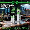 SWANLAKE 200cc Fluid Extractor, Extraction&Fill Pump, Fluid Syringe Pump Manual Suction Vacuum Fuel Car Transfer