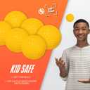 NERF Kids Bounce N Score Target Toss Game Set - Foam Ball Bouncing Game for Kids Ages 6+ - (6) Foam Bouncy Balls and (1) Scoring Target Included