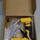 MONVICT Cordless Glue Gun for Dewalt 20V Battery, Upgraded 100W Digital Temperature Adjustable Handheld Electric Power Full Size Heavy Duty Hot Glue Gun with 10 Glue Sticks (Battery Not Included)