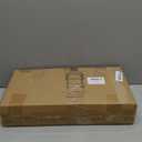 Apicizon Small Narrow Side Table, 3-Tier Skinny End Table for Small Spaces, Slim Nightstand with Storage Shelf, Bedside Table for Living Room, Bedroom, Natural